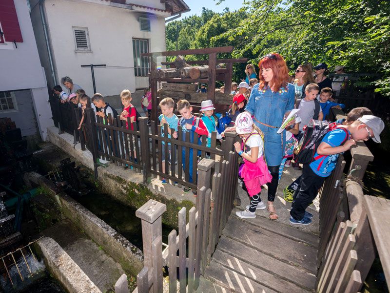 Vrtićarci i školarci posjetili Gašparov mlin