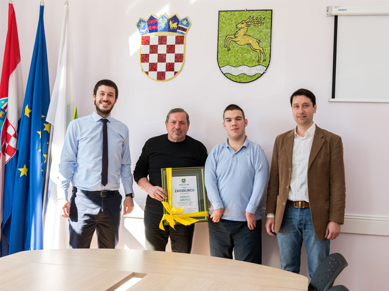 Svečani prijem: Juretiću i Sirotichu uručene zahvalnice za izuzetne sportske uspjehe