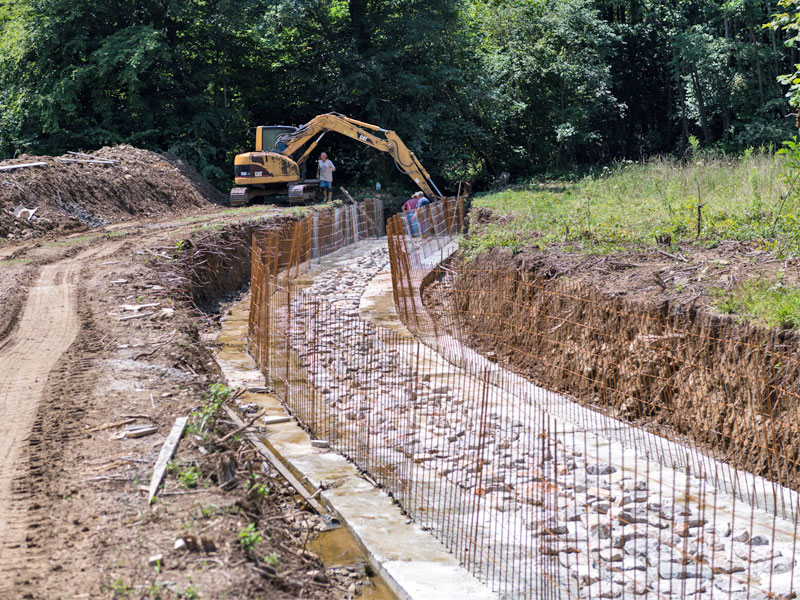Nastavljena izgradnja oborinskog kanala u Brnelićima