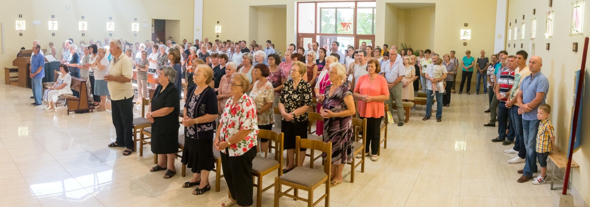 13.08.2017. - Svečana koncelebrirana sveta misa povodom godišnjice od posvete crkve u Podhumu