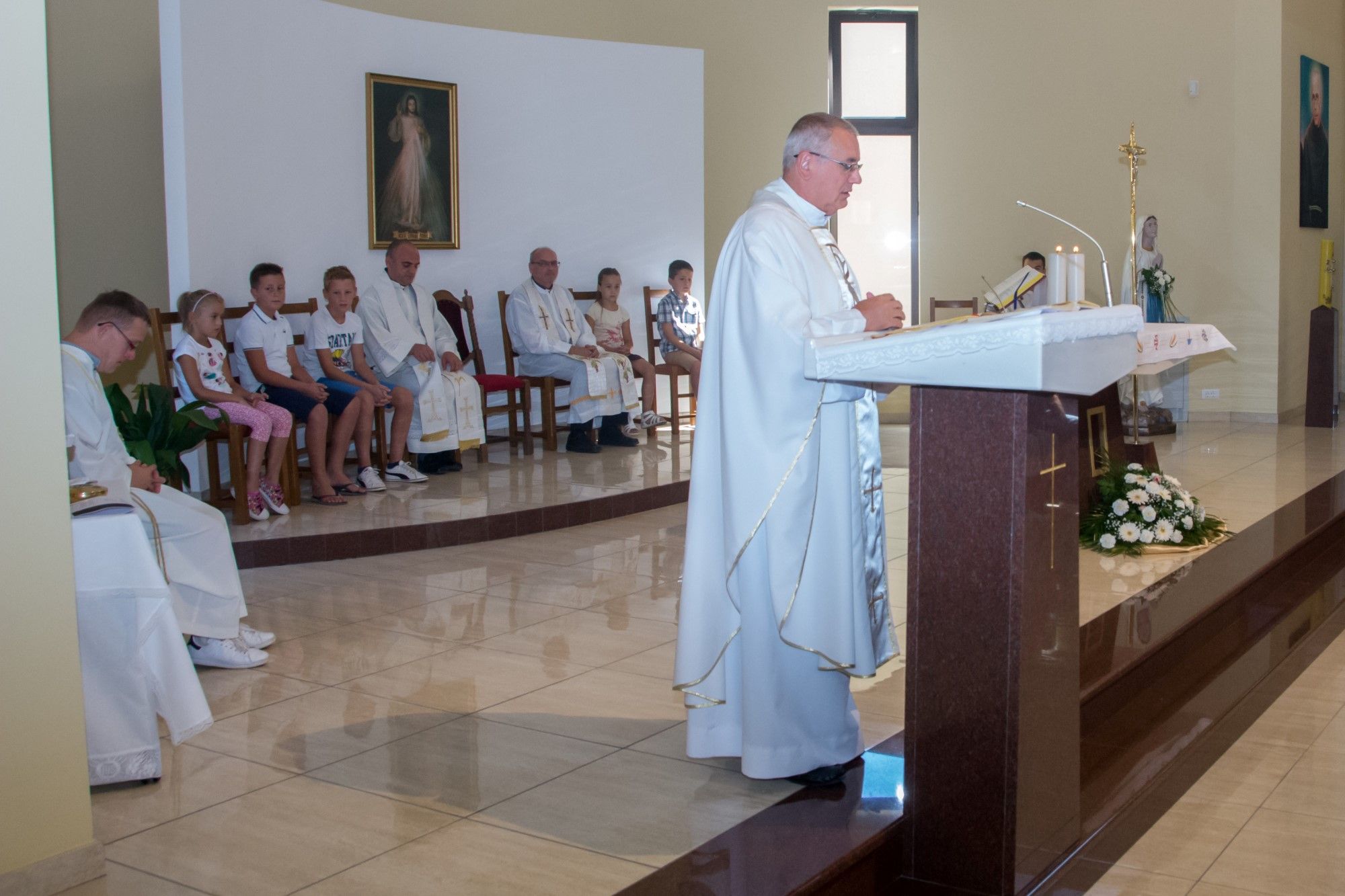 13.08.2017. - Svečana koncelebrirana sveta misa povodom godišnjice od posvete crkve u Podhumu