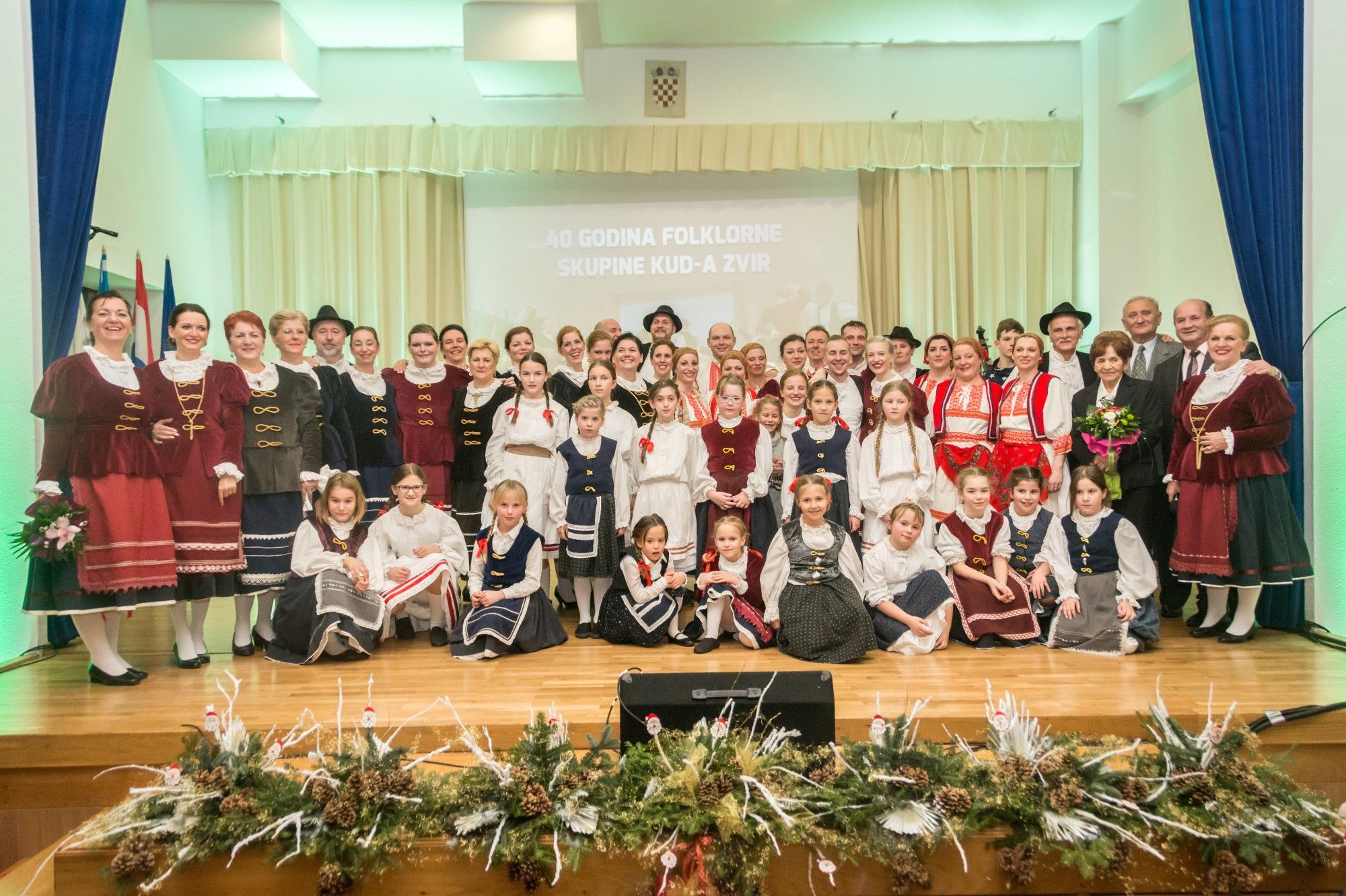 02.12.2017. - 40. obljetnica folklorne skupine KUD Zvir - Jelenje