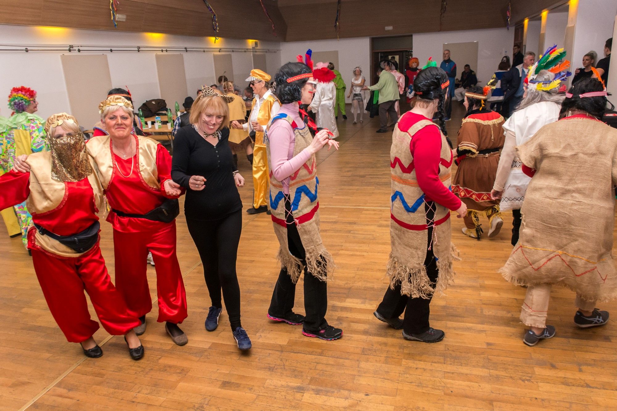 20.01.2018. - Maškarani tanci u Domu kulture Dražice