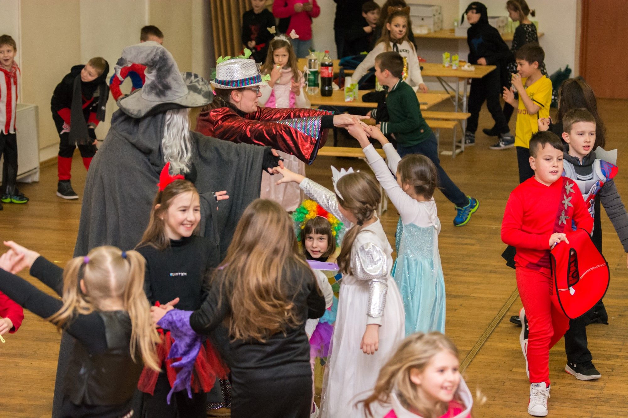 12.02.2018. - Posjet maškarica OŠ Jelenje-Dražice