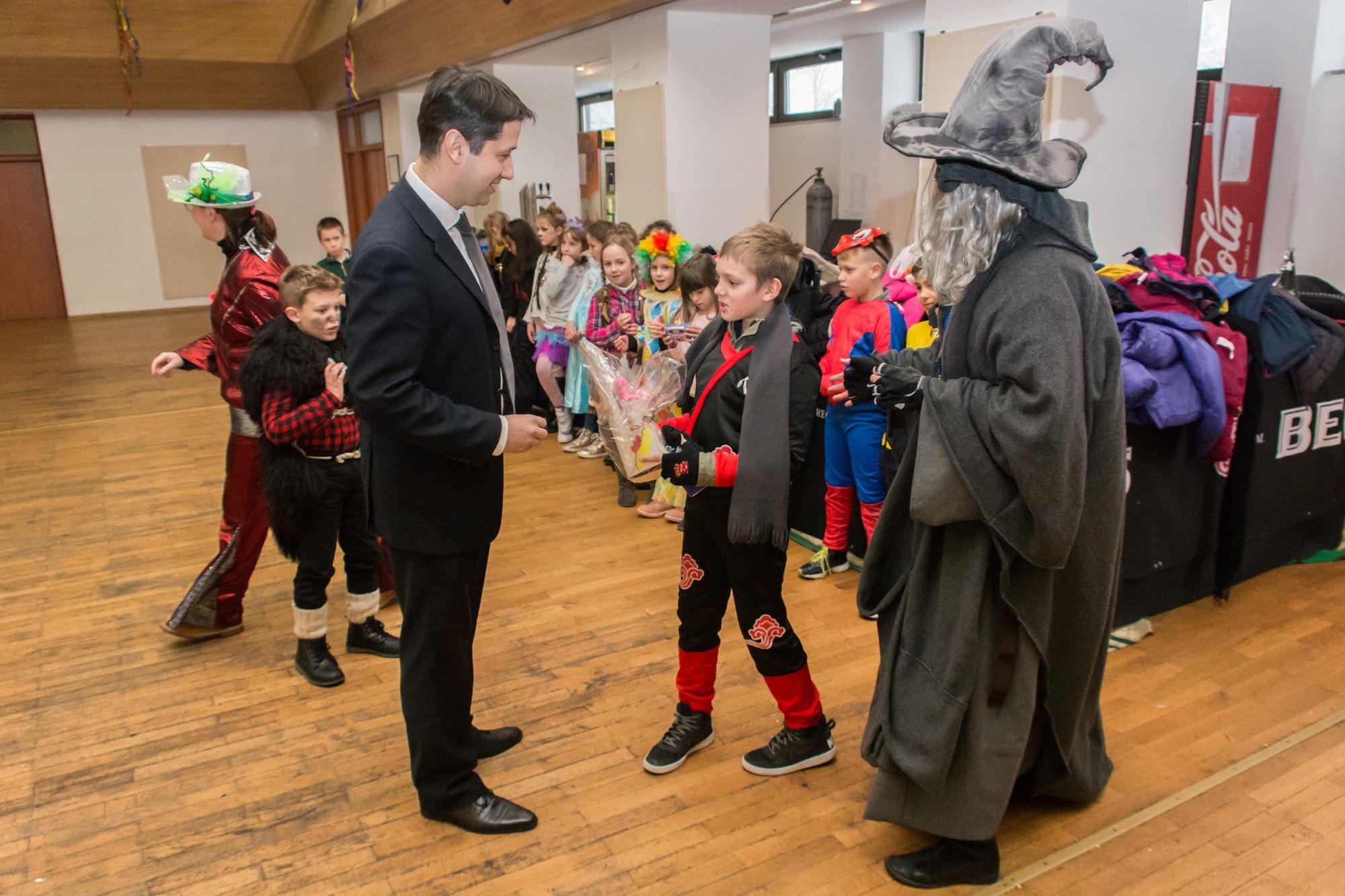 12.02.2018. - Posjet maškarica OŠ Jelenje-Dražice