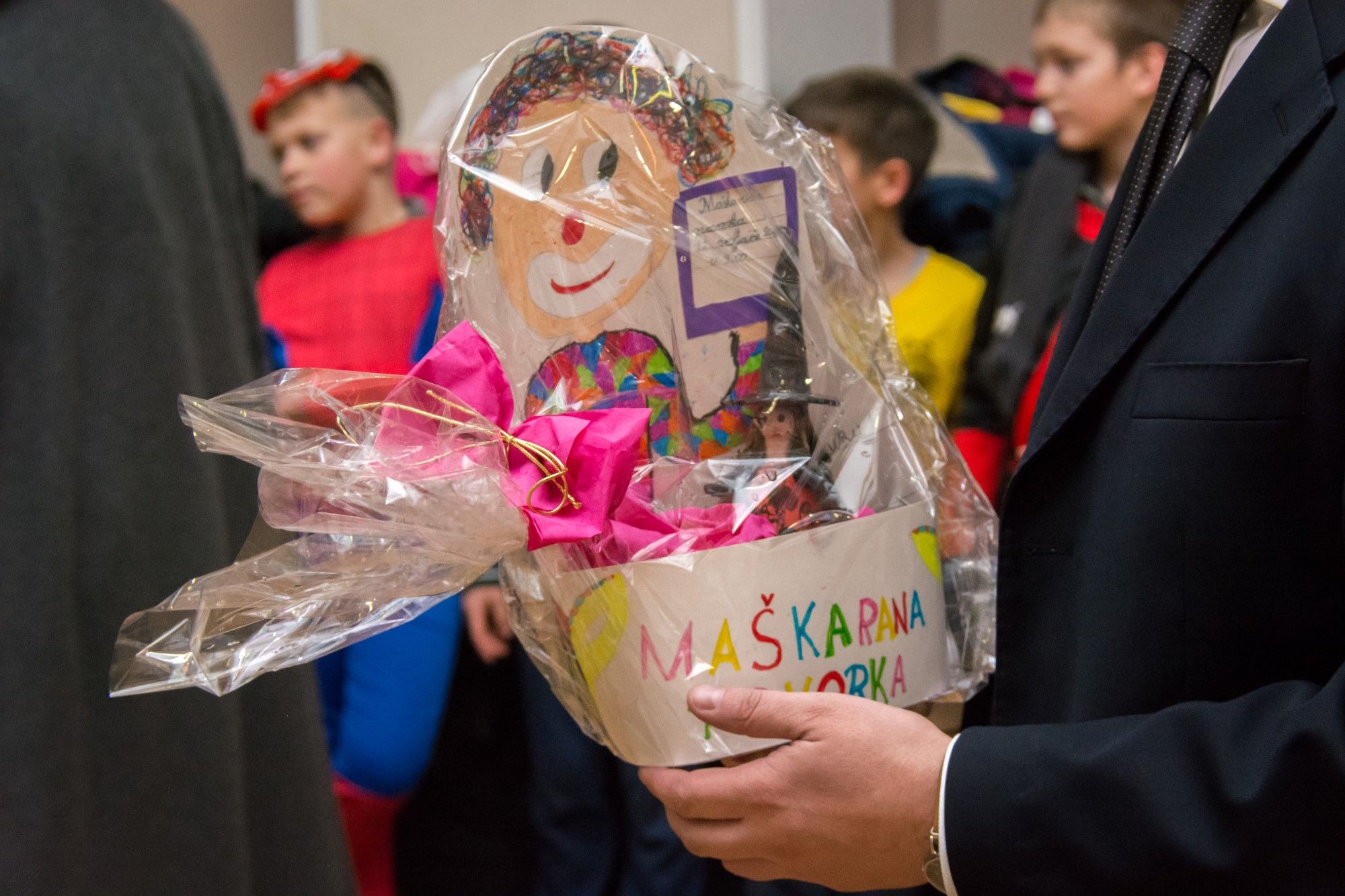 12.02.2018. - Posjet maškarica OŠ Jelenje-Dražice