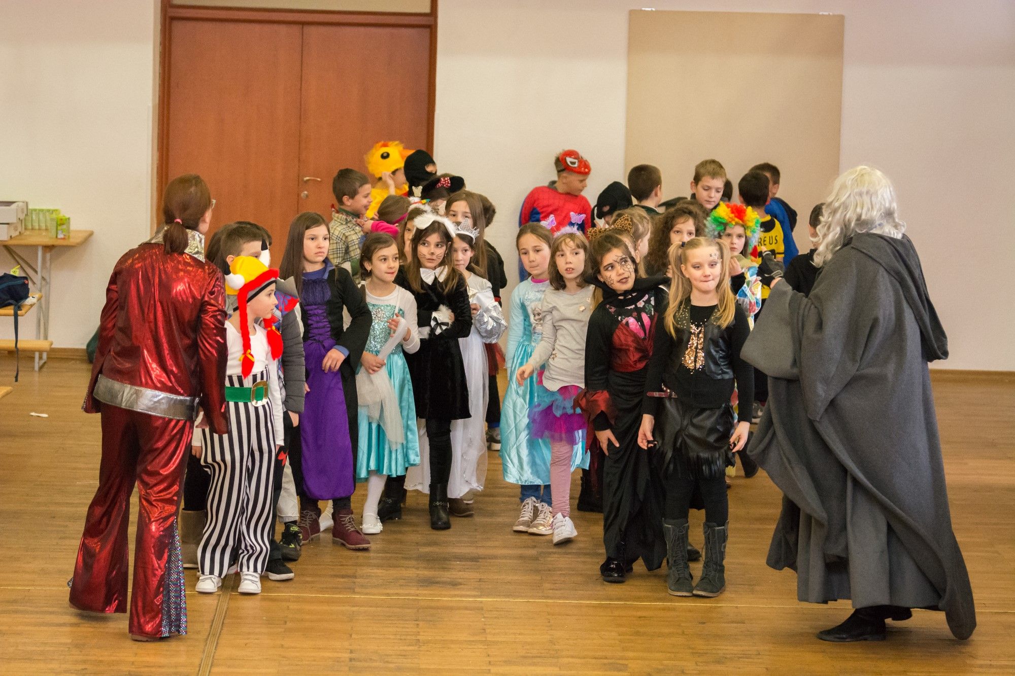 12.02.2018. - Posjet maškarica OŠ Jelenje-Dražice