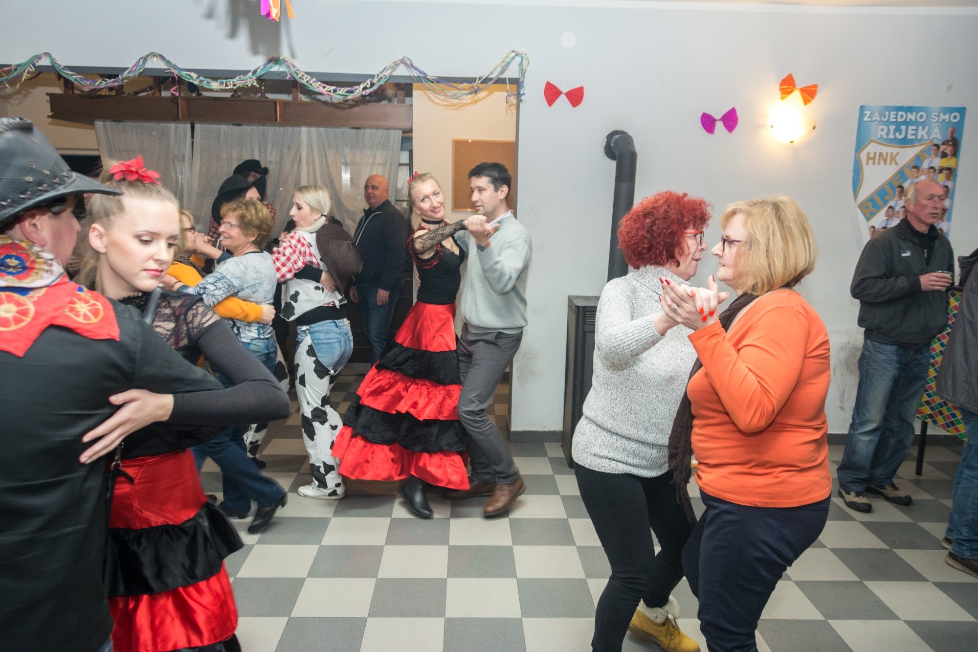 13.02.2018. -Maškarana fešta po starinski u Zoretićima