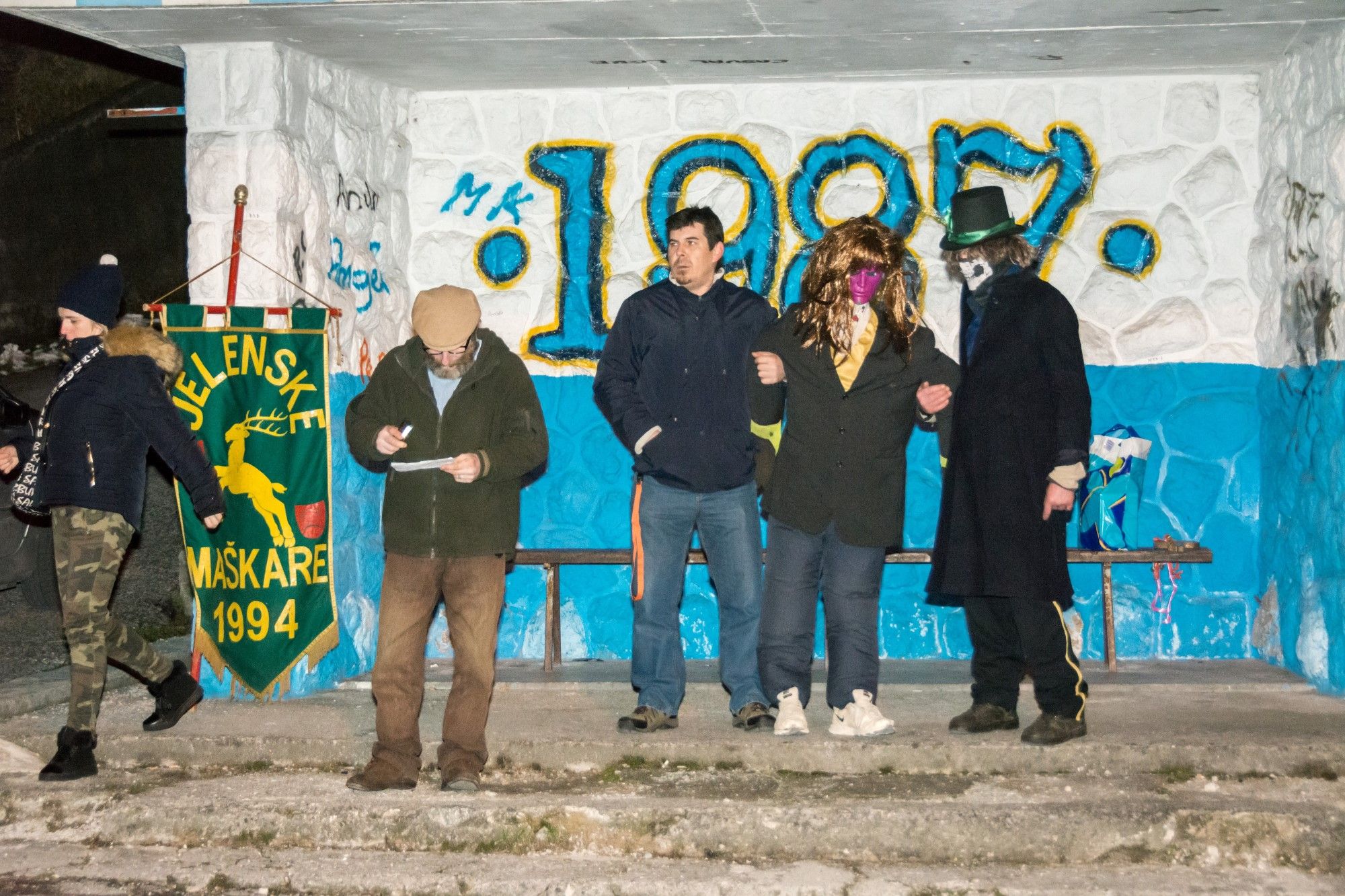 14.02.2018. - Paljenje pusta u Jelenju