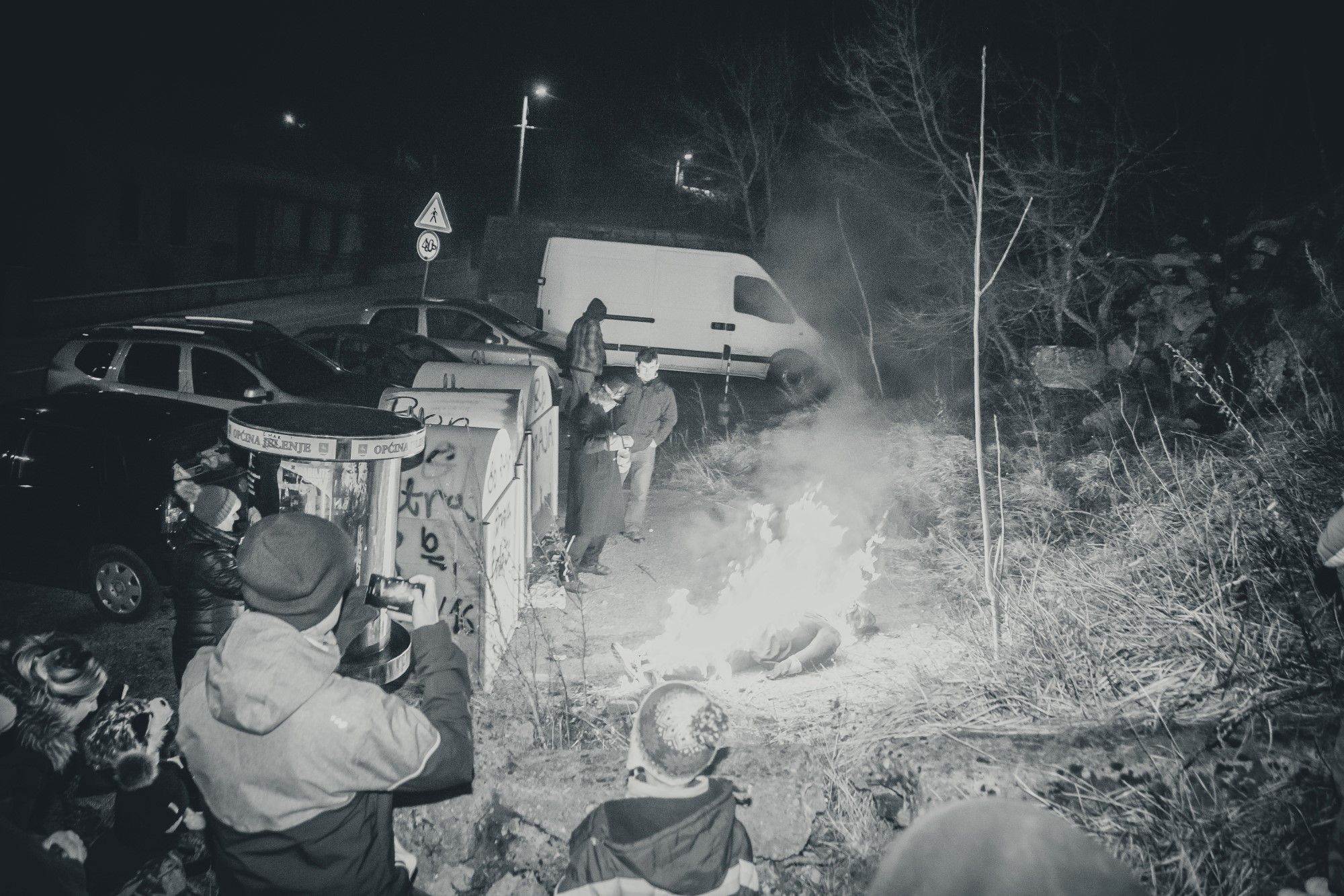 14.02.2018. - Paljenje pusta u Jelenju