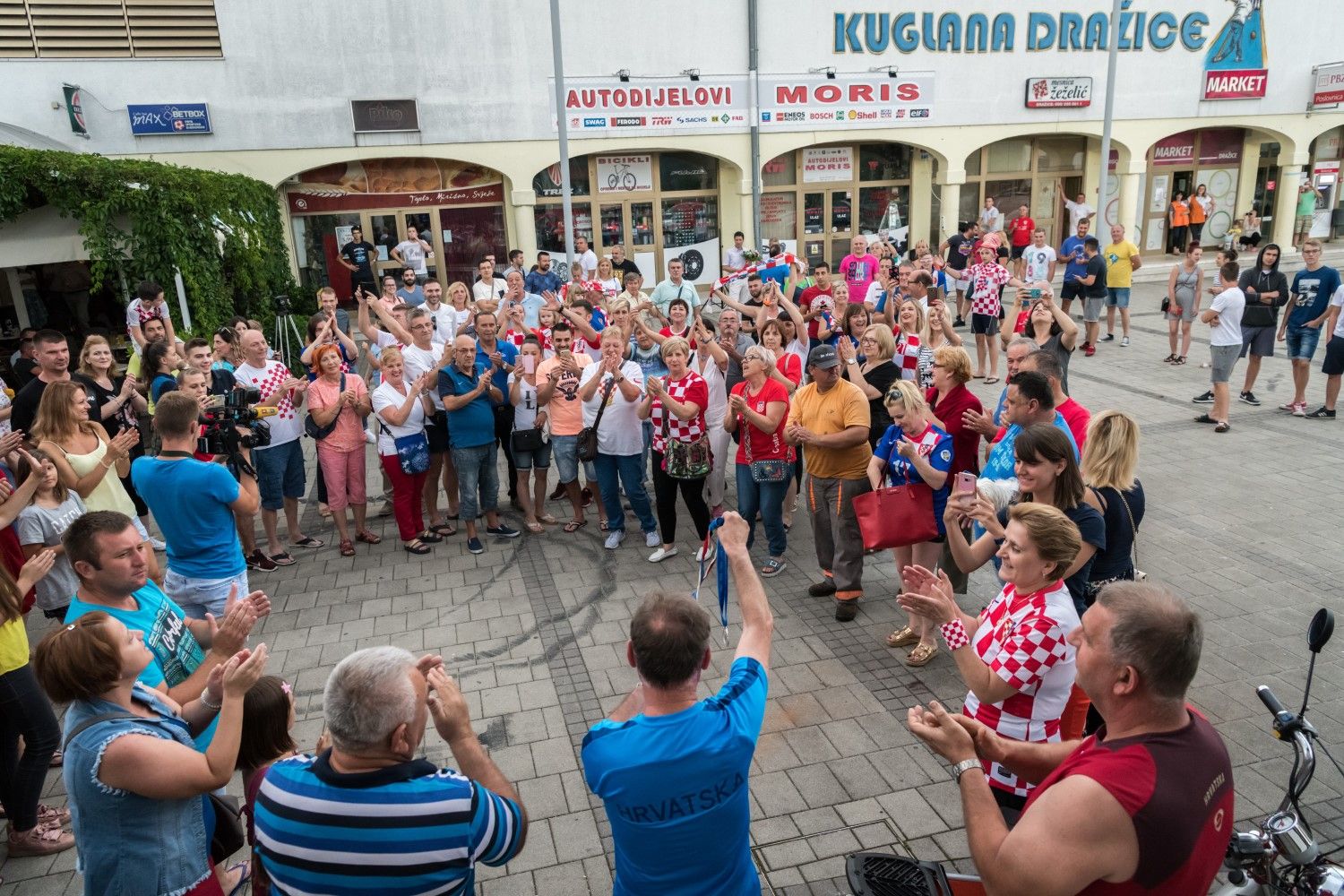 17.07.2018. - Doček Mladena Pilčića u Dražicama