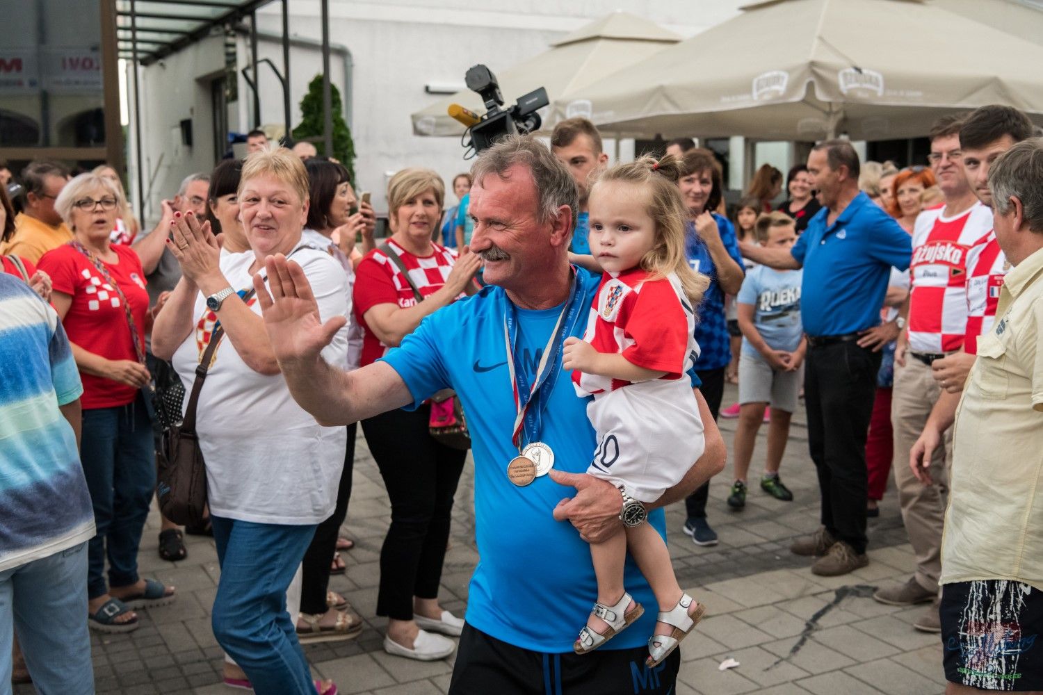 17.07.2018. - Doček Mladena Pilčića u Dražicama