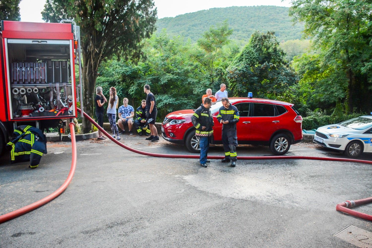 17.08.2018. - Požar u Psihijatrijskoj bolnici Lopača