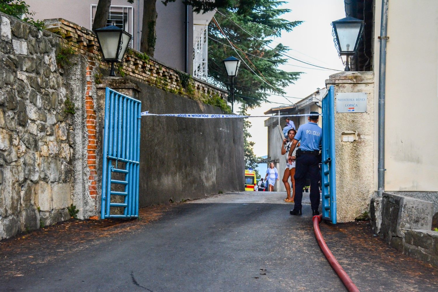 17.08.2018. - Požar u Psihijatrijskoj bolnici Lopača