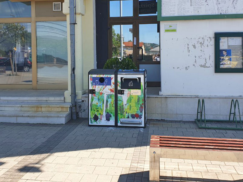 Prvi BigBelly solarni spremnik u Jelenju