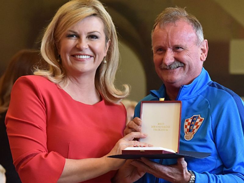 Kolinda Grabar Kitarović svog sumještanina odlikovala Redom hrvatskog trolista 